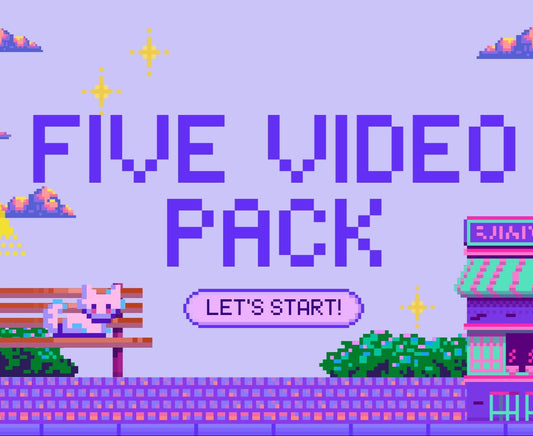 5-Video Pack – $7 Each (Discount in Cart)
